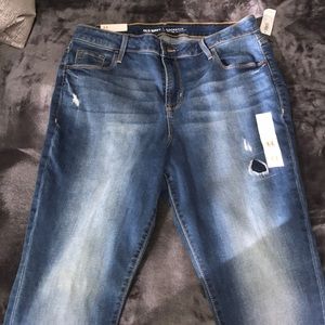 HIGH RISE ROCKSTAR SUPER SKINNY JEANS NWT